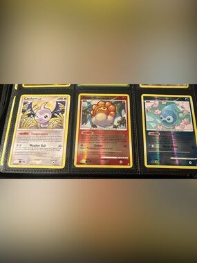 Pokemon Castform Sunny Form Red and Yellow Trading Card